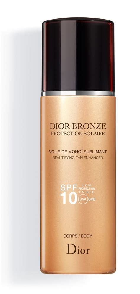 dior bronze voile de monoi spf 10|dior bronze sun protection.